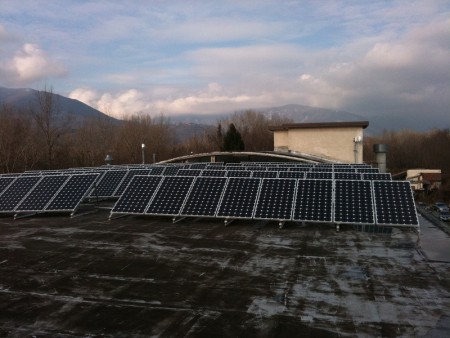 VENETO - Impianto da 15 kW su copertura di capannone artigianale